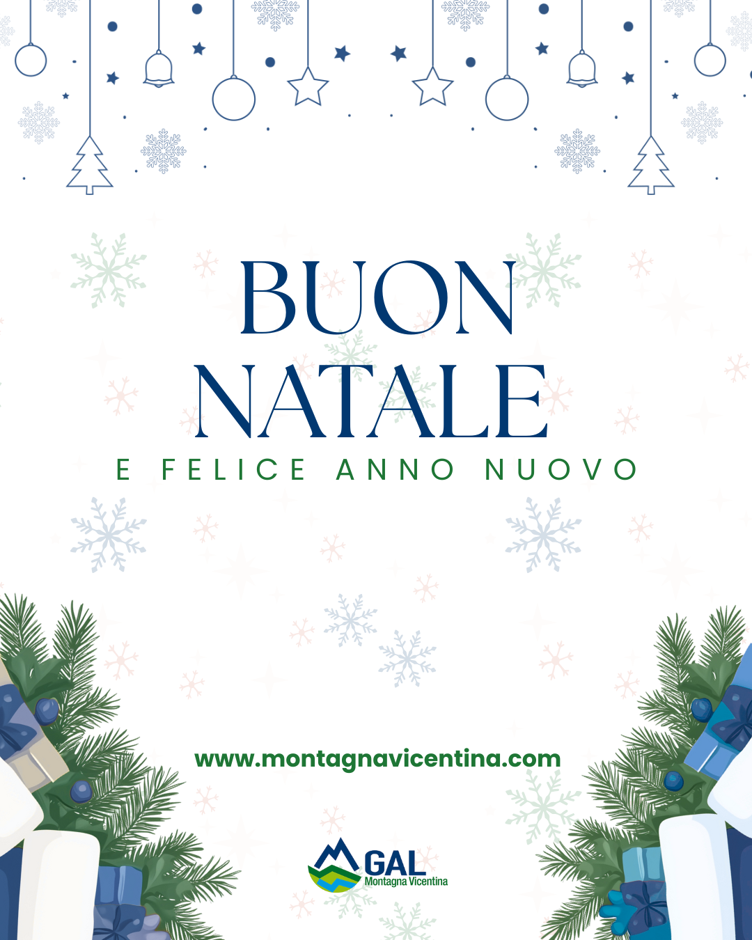Auguri di buone feste e comunicazione chiusure uffici